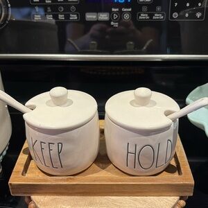 Rae Dunn Keep/Hold Containers
